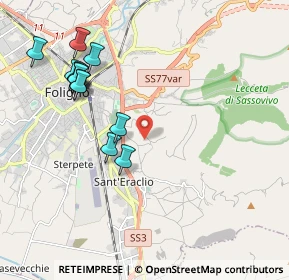 Mappa Località Carpello, 06034 Foligno PG, Italia (2.21583)