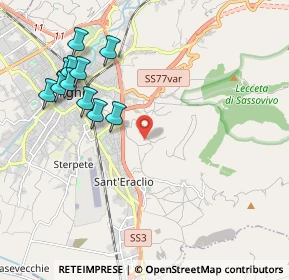 Mappa Località Carpello, 06034 Foligno PG, Italia (2.32455)