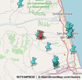 Mappa Piazza della Libertà, 63075 Acquaviva Picena AP, Italia (4.645)