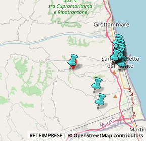 Mappa Piazza della Libertà, 63075 Acquaviva Picena AP, Italia (4.624)