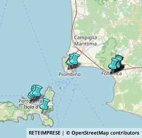 Mappa Località Montecaselli, 57025 Piombino LI, Italia (17.67684)
