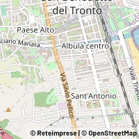 Map San Benedetto del Tronto