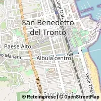 Karte San Benedetto del Tronto