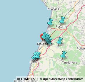 Mappa Via Camillo Benso Conte di Cavour, 89013 Gioia Tauro RC, Italia (5.745)