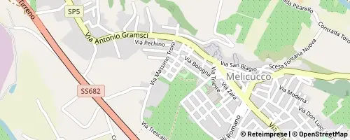 Mappa Melicucco