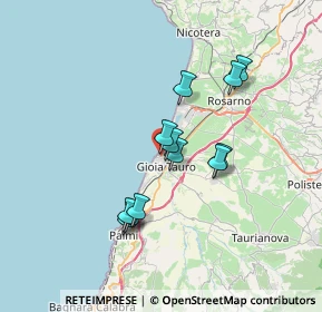 Mappa Via Guicciardini, 89013 Gioia Tauro RC, Italia (6.48333)