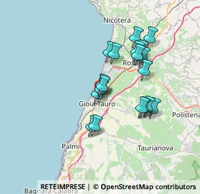 Mappa Via Garzo, 89013 Gioia Tauro RC, Italia (6.57947)