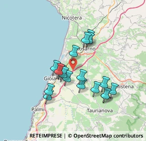 Mappa Autostrada del Mediterraneo SA, 89013 Gioia Tauro RC, Italia (6.70444)