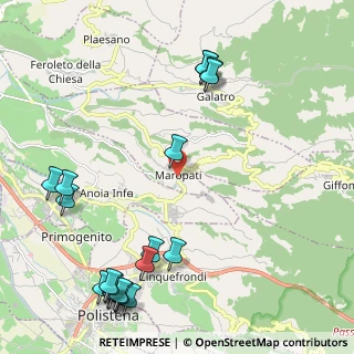 Mappa Contrada Pozzo, 89020 Maropati RC, Italia (3.2415)