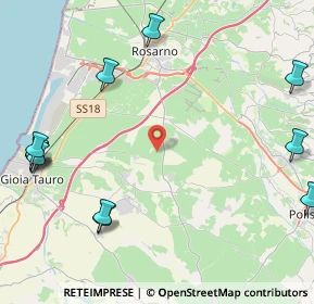 Mappa Contrada Olmolungo, 89016 Rizziconi RC, Italia (6.93154)