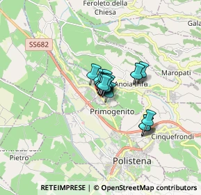 Mappa Via Oliveto Vecchio, 89024 Melicucco RC, Italia (0.856)