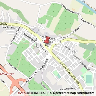 Mappa Piazza gramsci 5, 89050 Melicucco, Reggio di Calabria (Calabria)