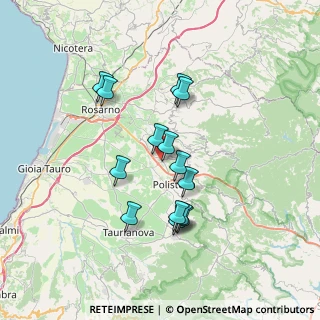 Mappa 89020 Melicucco RC, Italia (6.78857)