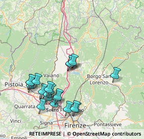 Mappa Viale Giacomo Matteotti, 50031 Barberino di Mugello FI, Italia (17.0225)
