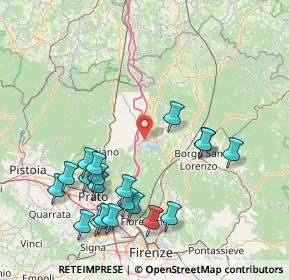 Mappa Viale Giacomo Matteotti, 50031 Barberino di Mugello FI, Italia (18.594)
