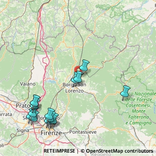 Mappa Localita' San Giovanni Maggiore, 50032 Borgo San Lorenzo FI, Italia (21.87733)