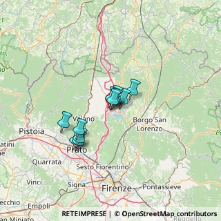 Mappa Via della Miniera, 50031 Barberino di Mugello FI, Italia (8.65455)