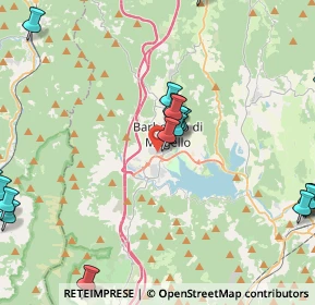Mappa Via della Miniera, 50031 Barberino di Mugello FI, Italia (5.8635)
