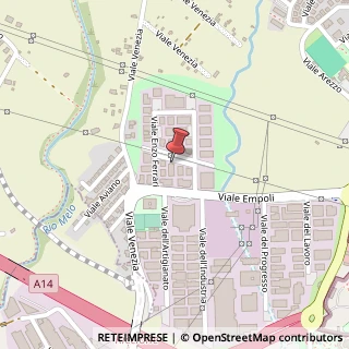 Mappa Via dell'Economia, 7, 47838 Riccione, Rimini (Emilia Romagna)