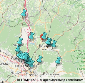 Mappa Viale Giacomo Matteotti, 50028 Scarperia e San Piero FI, Italia (16.7455)