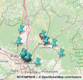 Mappa Viale Giacomo Matteotti, 50028 Scarperia e San Piero FI, Italia (17.506)