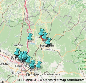 Mappa 50028 Scarperia e San Piero FI, Italia (17.29)