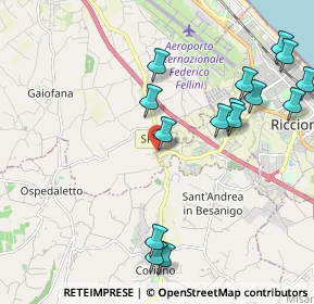 Mappa Viale Lodi, 47838 Riccione RN, Italia (2.438)