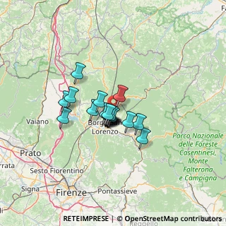 Mappa V. Faentina, 50032 Borgo San Lorenzo FI, Italia (7.8835)