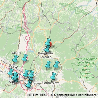 Mappa V. Faentina, 50032 Borgo San Lorenzo FI, Italia (25.36737)