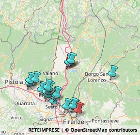Mappa Via Giacomo Matteotti, 50031 Barberino di Mugello FI, Italia (16.861)