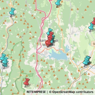 Mappa Via Giacomo Matteotti, 50031 Barberino di Mugello FI, Italia (5.8025)