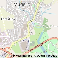 Map Barberino di Mugello