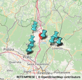 Mappa Via Sant'Andrea, 50031 Barberino di Mugello FI, Italia (10.3495)