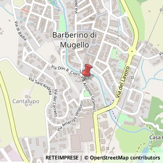 Mappa Via Antonio Gramsci, 7, 50031 Barberino di Mugello, Firenze (Toscana)