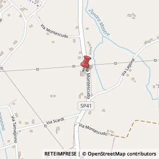 Mappa Via Montescudo, 393, 47924 Rimini, Rimini (Emilia Romagna)