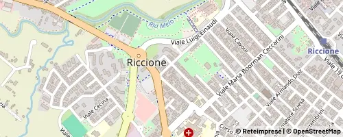 Mappa Riccione