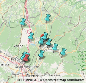 Mappa SP37, 50038 Scarperia e San Piero FI, Italia (12.4)