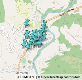 Mappa Via Palazzina, 47010 Galeata FC, Italia (0.2505)