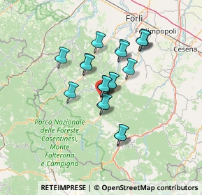 Mappa 47010 Galeata FC, Italia (10.44526)