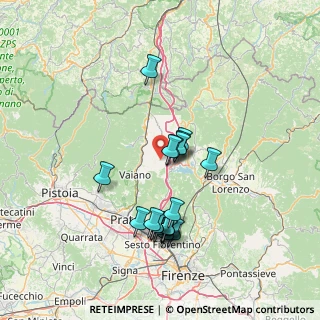 Mappa Via Pulica, 50031 Barberino di Mugello FI, Italia (13.755)