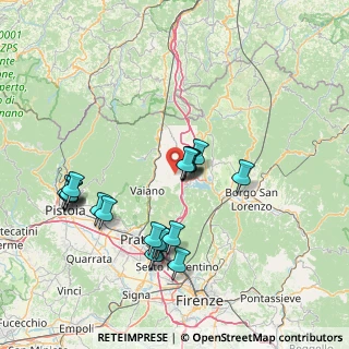 Mappa Via Pulica, 50031 Barberino di Mugello FI, Italia (15.5475)