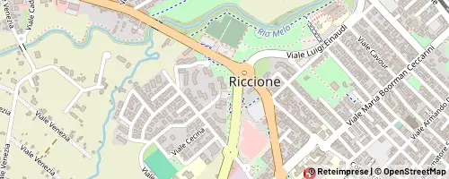 Mappa Riccione