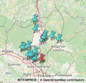 Mappa Viale del Lavoro, 50031 Barberino di Mugello FI, Italia (12.27176)