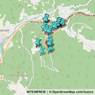Mappa Via Di Lugliano, 55022 Bagni di Lucca LU, Italia (0.74286)
