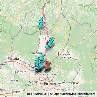 Mappa Via dei Vignoni, 50031 Barberino di Mugello FI, Italia (15.2275)