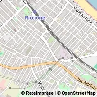 Mapa Riccione