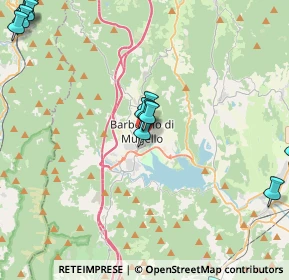 Mappa Viale Antonio Gramsci, 50031 Barberino di Mugello FI, Italia (5.70308)