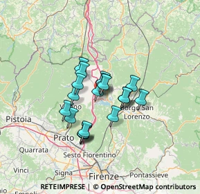 Mappa Viale Antonio Gramsci, 50031 Barberino di Mugello FI, Italia (9.4395)