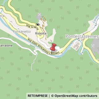Mappa Via Don Lazzeri, 80, 55040 Pontestazzemese LU, Italia, 55040 Stazzema, Lucca (Toscana)