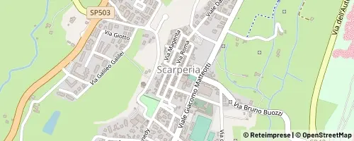 Mappa Scarperia e San Piero